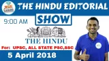 5th apr  2018