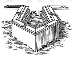 Bastion  - (A fortified area or position)