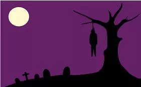 Lynch  - (Punish/kill by hanging someone for claimed offence without legal trail by the group of people.)