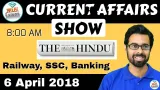 6th april  2018