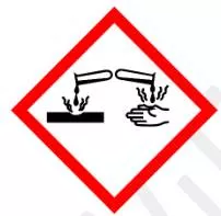 Corrosive  - (Having the ability to wear down or destroy)