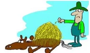 The straw that broke the camelâ€™s back  - It means a one that have had it enough of being patient and his nerve load reached the maximum and a one tiny mistake or problem would easily make him explode.