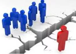 Exclusion  - The process of excluding or the state of being excluded
