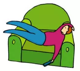 Slack  - To work less hard or to be less than is usual or necessary.