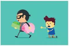 Defalcate - To steal or misuse funds entrusted to one's care.