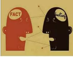 Dissonance  - Lack of agreement or harmony between people or things.