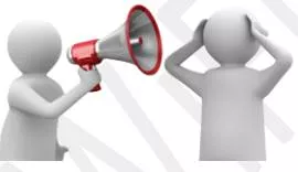 Detractor  - Someone who criticizes something or someone, often unfairly.