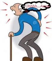 Moan  - To make a long, low sound because of pain or suffering, or to say something in a complaining way: