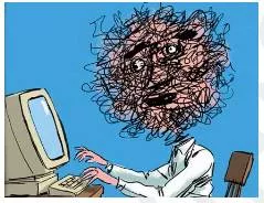 Garble  - To mix up (signal or message) or distort to such an extent as to make misleading or incomprehensible.