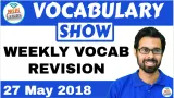 Vocab weekly revision video
