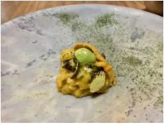 Morsel  - A very small piece or amount: