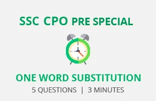 One word substitution