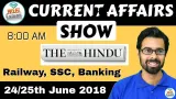24th 25th june 2018