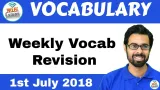 Vocab weekly revision video