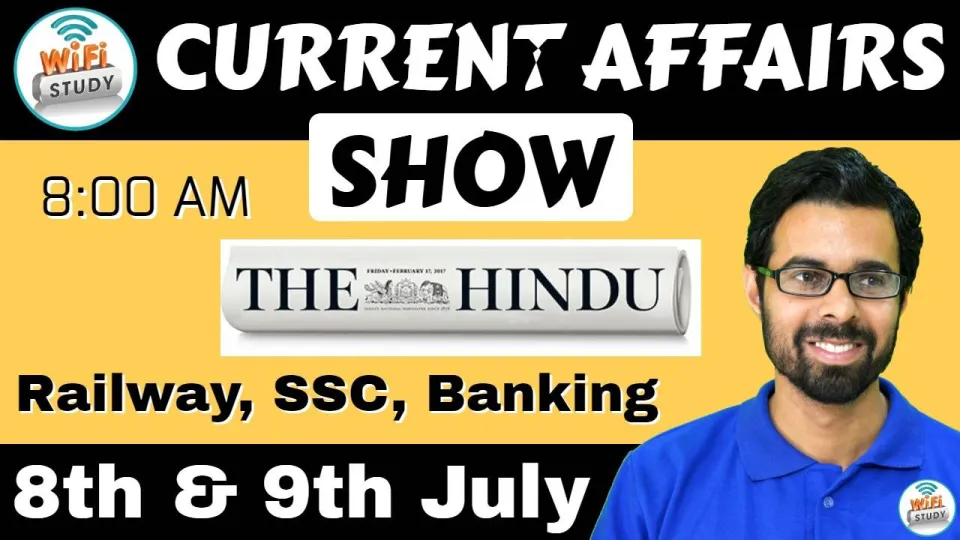 8th & 9th july 2018