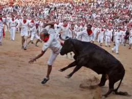 Run Amok - To run or behave in a wild, violent, murderous frenzy.