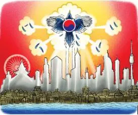 Why korea courts india  