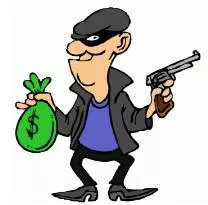 Crook - A person who is dishonest and criminal.