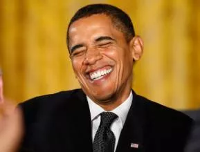 Grin - A broad smile.