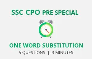 One word substitution