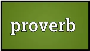 Aphorism - A pithy observation which contains a general truth.