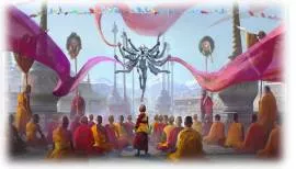 Deity - God, worshiped being.