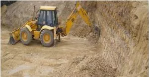 Excavations - To dig a pit or empty space.