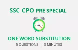 One word substitution