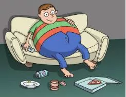 Sedentary  - Characterized by much sitting and little physical exercise.