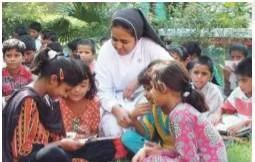Missionary - A person who has been sent to a foreign country to teach their religion to the people.