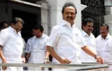 Father to son  on stalin as dmk president 