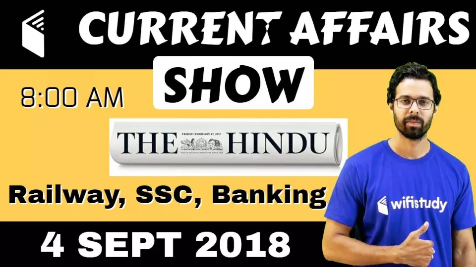 4th sept 2018