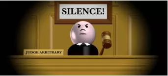 Arbitrary - (of power or a ruling body) unrestrained and autocratic in the use of authority.