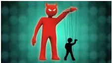 Manipulate  - To control or influence something or someone so that you get an advantage, often unfairly or dishonestly.
