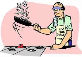 Dally with the  - To consider an idea or course of action but not in a serious way.