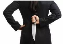 Treason  - The crime of betraying one's country.