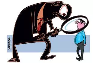 Scrutiny  - The careful and detailed examination of something in order to get information about it.