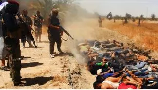 Carnage  - The killing of a large number of people.