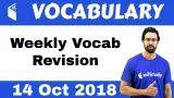 Vocab weekly revision video