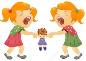 Squabble  - Quarrel noisily over a trivial matter.