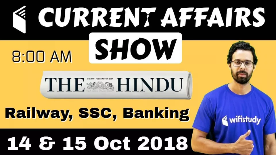 14 15th oct  2018