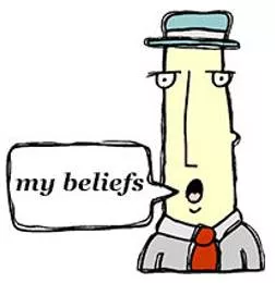 Credence  - The belief that something is true: