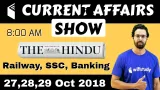 27 28 29th oct 2018