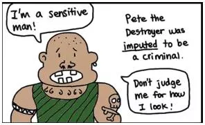 Impute  - To explain (something) as being the result of something else.