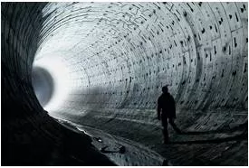 Subterranean  - Existing, occurring, or done under the earth's surface or secret.