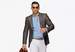 Swagger  - A very confident and arrogant or self-important gait or manner.