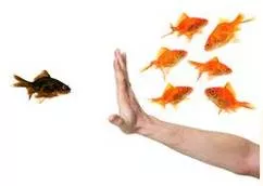 Alienate  - Make (someone) feel isolated or estranged.