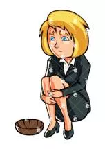 Woefully  - In a manner expressing sorrow or misery.