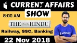 22nd nov  2018