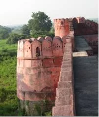 Bastion  - A part of the wall of a castle that sticks out from it in order to protect it.